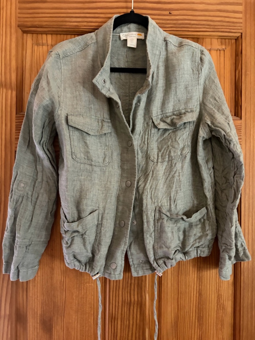 C&C California Light Sage Utility Jacket